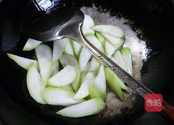 榨菜炒夜开花的做法图解4