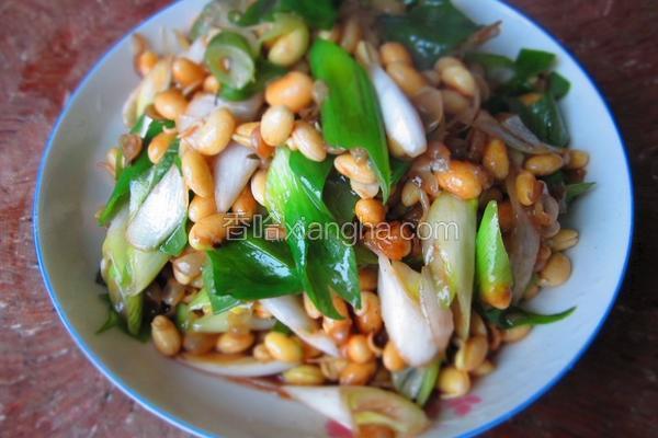 葱炒黄豆芽