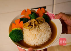 鲍鱼捞饭的做法图解9