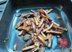 香芹香干炒腊肉的做法图解6