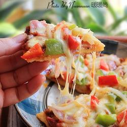 意式肉酱培根披萨的做法[图]