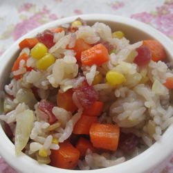腊肠炒饭的做法[图]