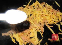 豆干炒肉丝的做法图解8