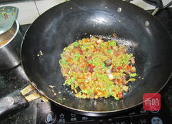 小炒腊肉丁的做法图解5