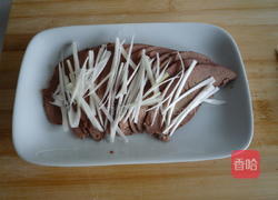 凉拌羊肝的做法图解4