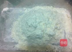 蜜豆抹茶红丝绒蛋糕卷的做法图解1