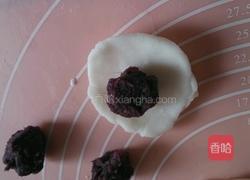 水晶紫薯饼的做法图解4