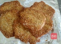 芝麻薄脆饼的做法图解6