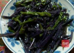尖椒黑土豆的做法图解3