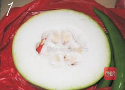 豆鼓烧冬瓜的做法图解1
