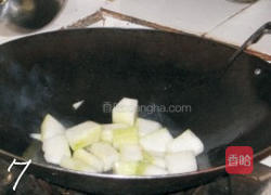 豆鼓烧冬瓜的做法图解7