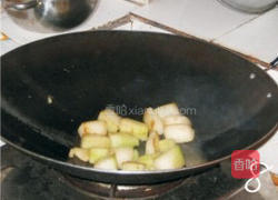 豆鼓烧冬瓜的做法图解8