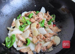 山药炒羊肉的做法图解11