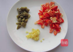 毛芹炒肉末的做法图解3