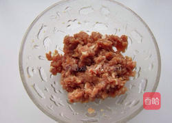 毛芹炒肉末的做法图解4