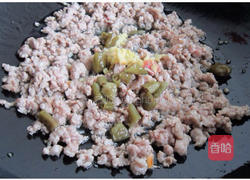 毛芹炒肉末的做法图解6