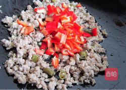 毛芹炒肉末的做法图解7