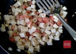 番茄老豆腐小炒肉的做法图解3
