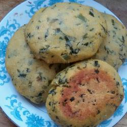 玉米面菜饼子的做法[图]