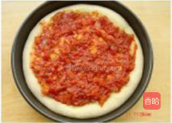 培根芝士披萨的做法图解4