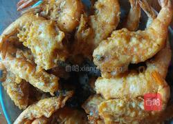 油炸大虾的做法图解4