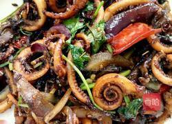 香辣鱿鱼须的做法图解5