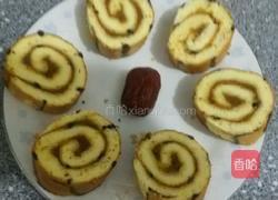 千叶戚风蛋糕卷的做法图解16