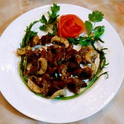 孜然烤牛肉配蘑菇的做法[图]