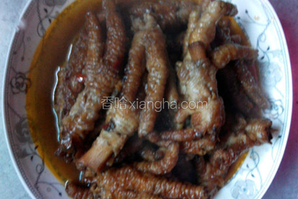 卤鸡爪
