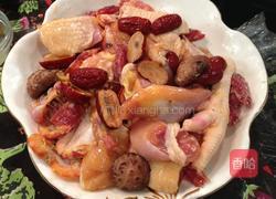 荷叶香菇蒸鸡的做法图解5