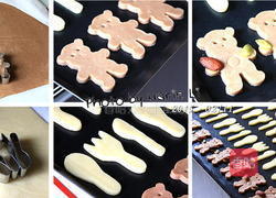 双色饼干面团的做法图解11