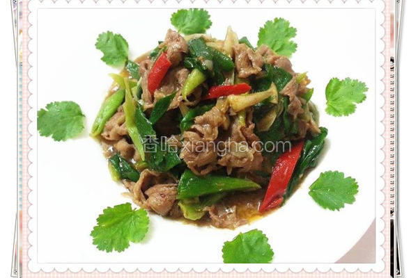 沙茶牛肉