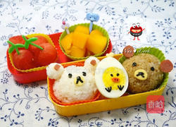 拉拉熊便当的做法图解2