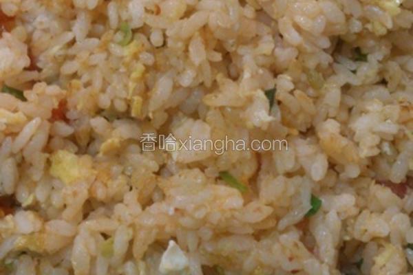 番茄蛋炒饭