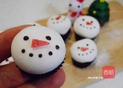 雪人棉花糖巧克力的做法图解4