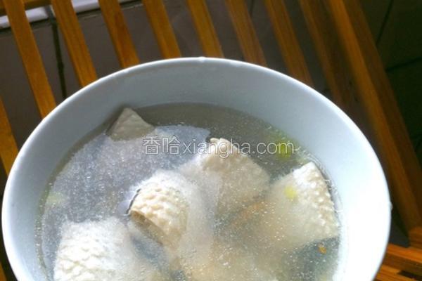 虱目鱼肚清汤