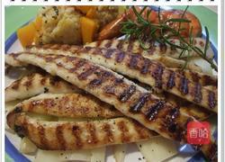 煎烤无刺虱目鱼条的做法图解3