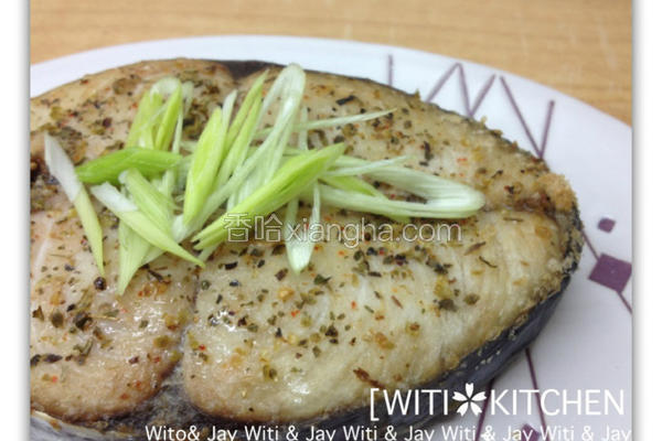 义式香料烤土魠鱼