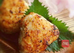 仙台味噌烤饭团的做法图解4