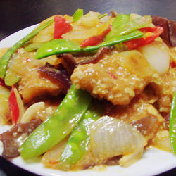 时蔬拌鱼块的做法[图]