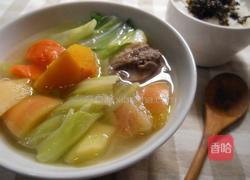 美容苹果蔬菜汤的做法图解6