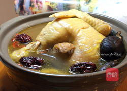 香菇当归鸡汤的做法图解7