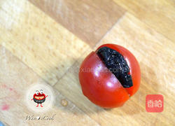 小番茄夹蜜饯的做法图解3