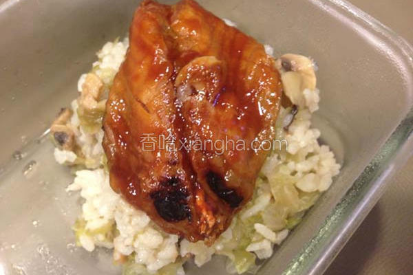 蒲烧鲷鱼蔬菜饭