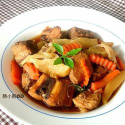 酱烧笋片海底鸡的做法[图]