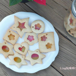 彩绘玻璃饼干的做法[图]