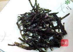 芝麻海苔松的做法图解2