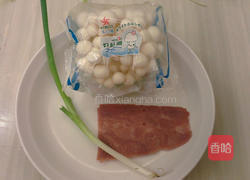 菇菇葱段培根卷的做法图解1