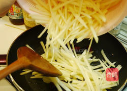 醋熘马铃薯的做法图解5