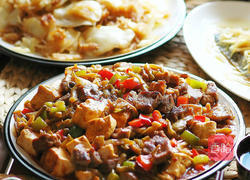 榨菜肉丁豆腐的做法图解3